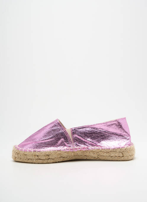 Espadrilles rose PIECES femme