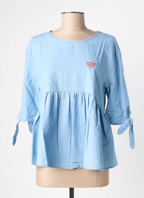 Blouse bleu TOMMY HILFIGER femme