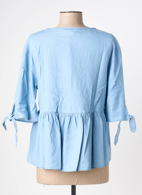 Blouse bleu TOMMY HILFIGER femme