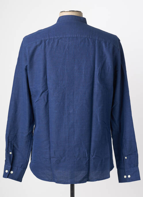 Chemise manches longues bleu JACK & JONES homme