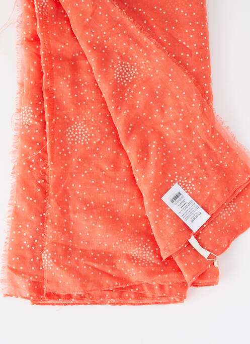 Foulard orange PIECES pour femme