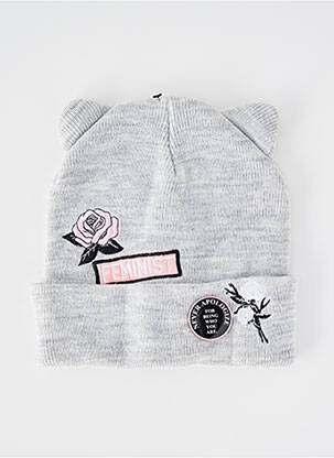 Bonnet gris TALLY WEIJL pour femme