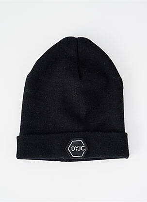 Bonnet noir DYJCODE BY DENNIS PRAET  pour homme