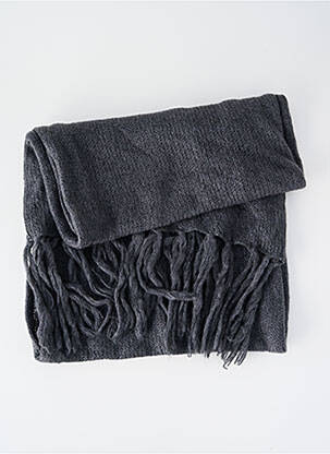 Echarpe gris PIECES pour femme