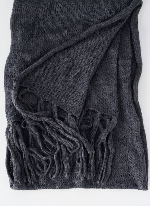 Echarpe gris PIECES pour femme