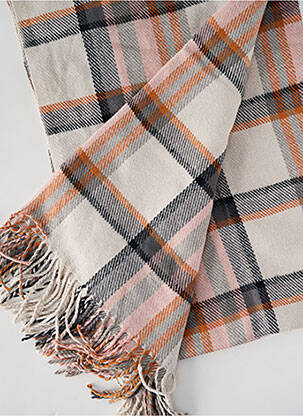 Foulard beige PIECES femme