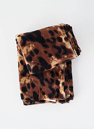 Echarpe marron MANGO pour femme