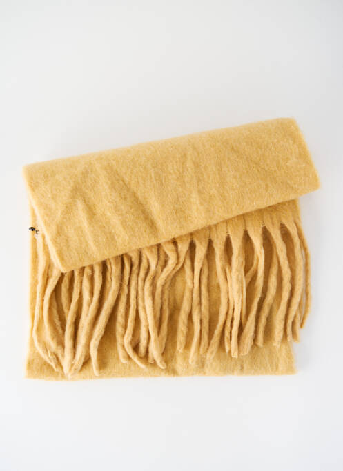 Echarpe jaune MANGO pour femme