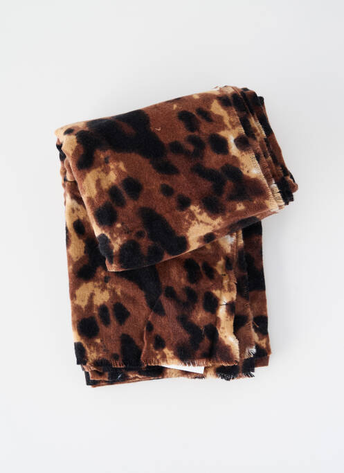 Echarpe marron MANGO pour femme