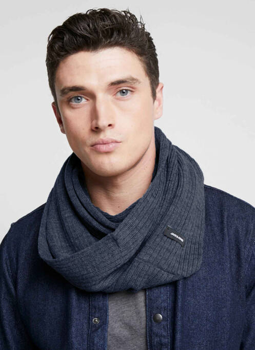 Col / Tour de cou bleu JACK & JONES homme