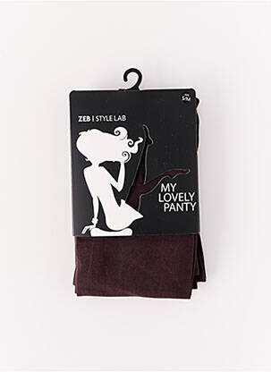 Collants noir ZEB STYLE LAB  femme