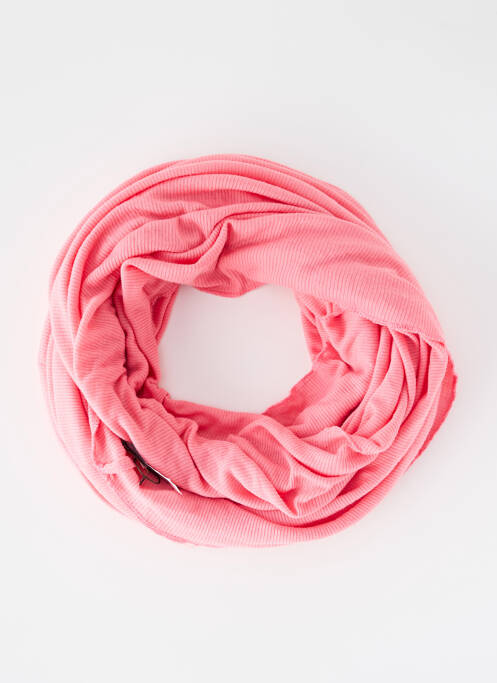 Foulard rose PIECES pour femme