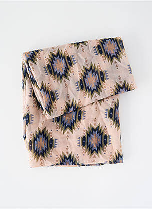Foulard rose PIECES pour femme