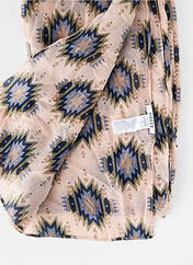 Foulard rose PIECES pour femme seconde vue