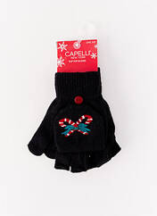 Gants noir CAPELLI pour femme seconde vue