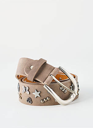Ceinture taupe HAILYS pour femme
