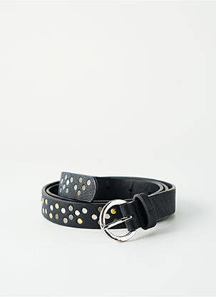 Ceinture noir PIECES pour femme