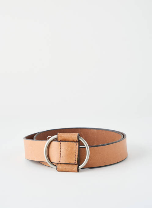 Ceinture marron PIECES pour femme