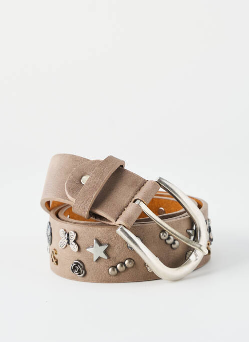 Ceinture taupe HAILYS pour femme