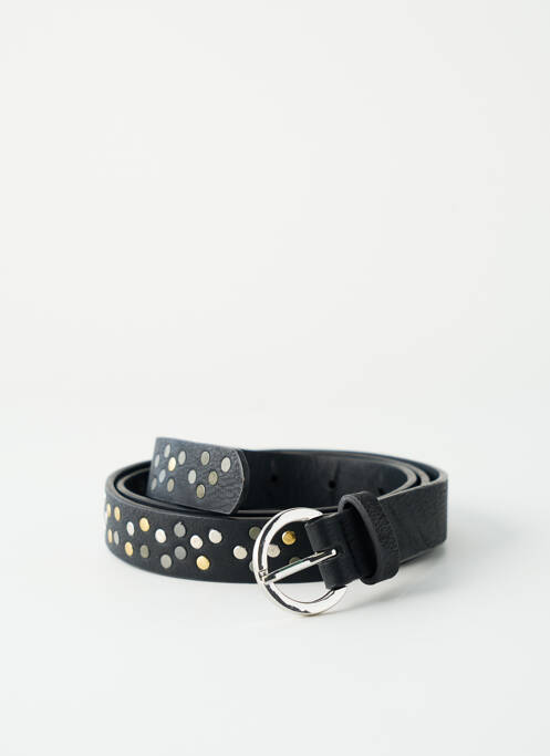 Ceinture noir PIECES pour femme