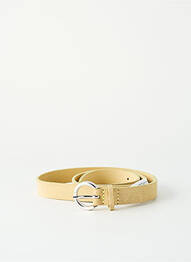 Ceinture jaune EDC femme