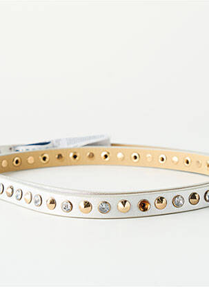Ceinture argent PIECES femme