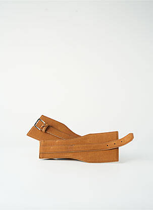Ceinture marron PIECES pour femme