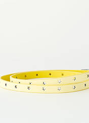 Ceinture jaune AB STUDIO pour femme seconde vue