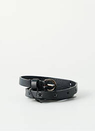 Ceinture noir AB STUDIO femme