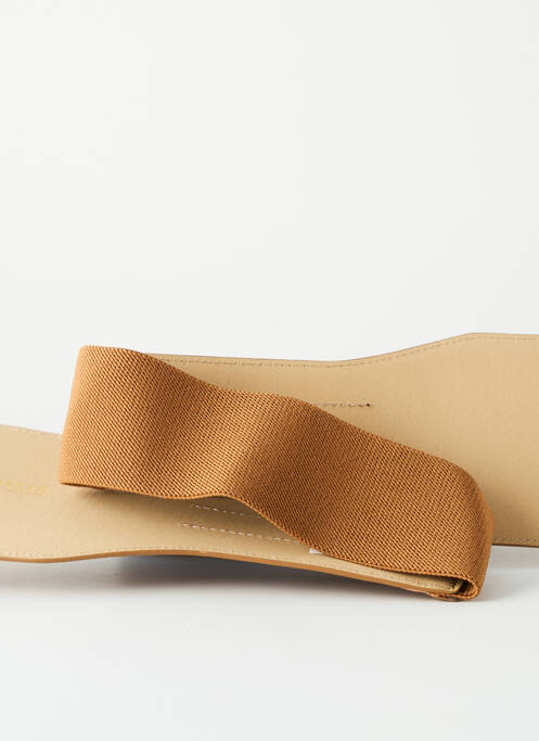 Ceinture marron PIECES pour femme