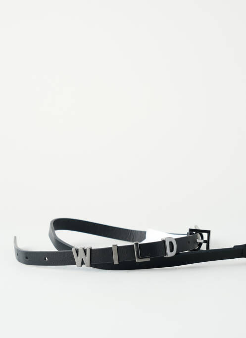 Ceinture noir PIECES pour femme