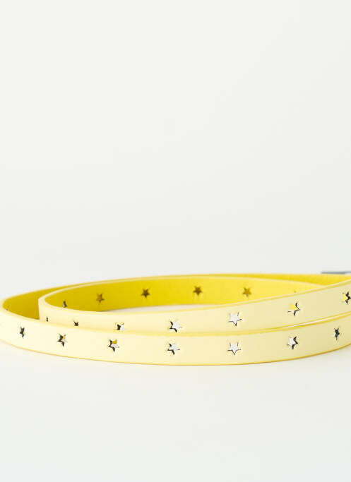 Ceinture jaune AB STUDIO pour femme