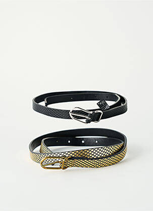 Ceinture noir MANGO femme