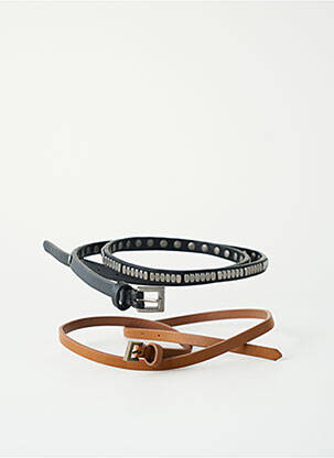 Ceinture noir MANGO femme