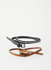 Ceinture noir MANGO pour femme seconde vue