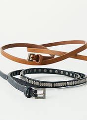Ceinture noir MANGO pour femme seconde vue