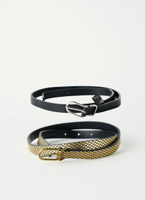 Ceinture noir MANGO femme