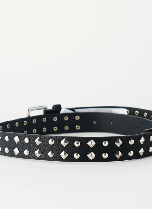 Ceinture noir PIECES pour femme