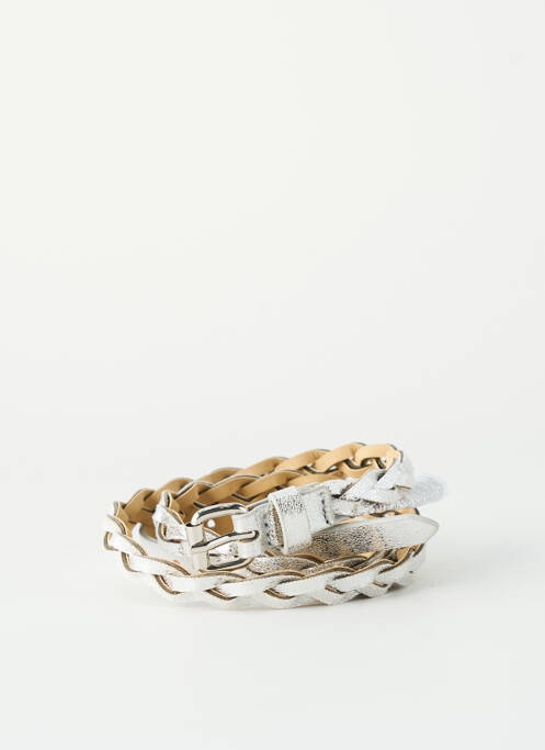 Ceinture argent PIECES pour femme