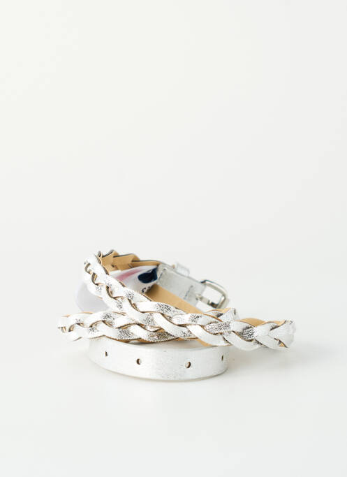 Ceinture argent PIECES pour femme