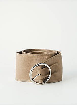 Ceinture taupe ZEB STYLE LAB  femme