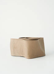 Ceinture taupe ZEB STYLE LAB  pour femme seconde vue