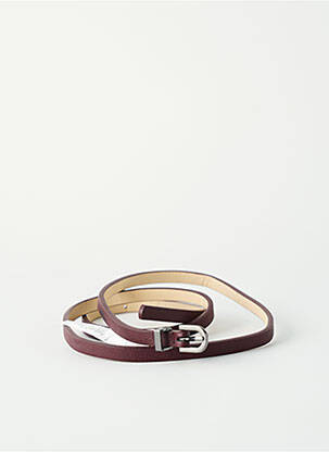 Ceinture marron PIECES pour femme