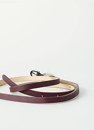 Ceinture marron PIECES femme