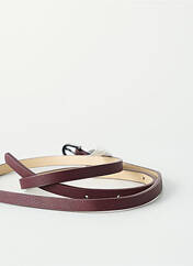 Ceinture marron PIECES pour femme seconde vue