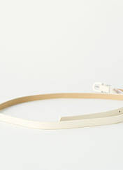 Ceinture blanc PIECES pour femme seconde vue