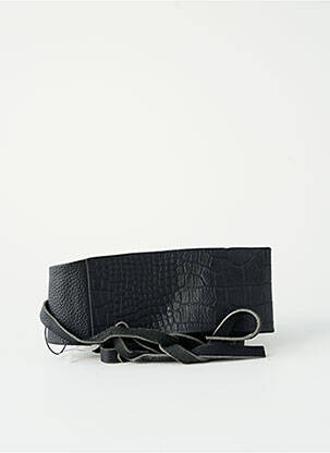 Ceinture noir MANGO femme