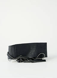 Ceinture noir MANGO femme