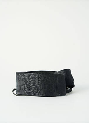 Ceinture noir MANGO femme