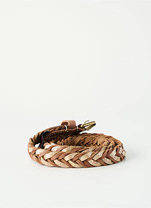 Ceinture marron PIECES femme